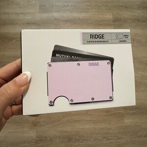 Ridge wallet
